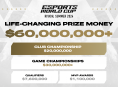 Esports World Cup kommer att ha en häpnadsväckande prispott på 60 miljoner dollar