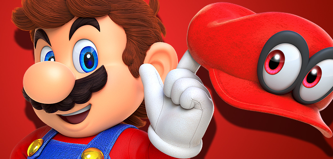 Jag spelar Super Mario Odyssey